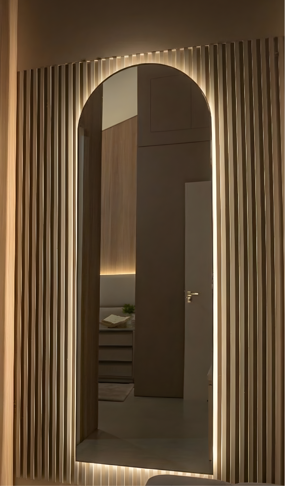 Arco con iluminación